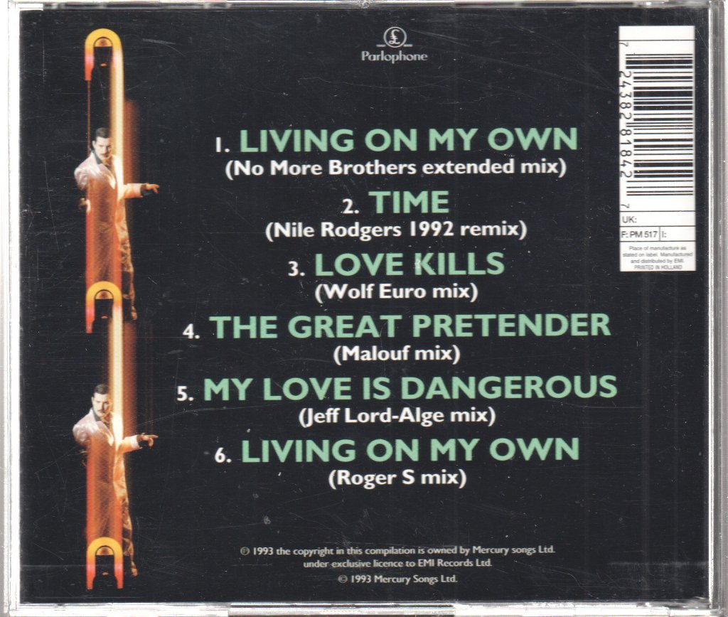 Freddie Mercury - Remixes - Cd