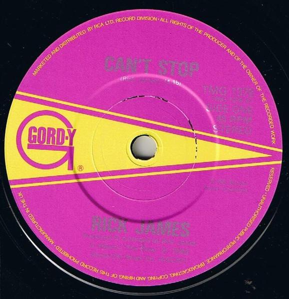 Rick James - Can't Stop - 7 Inch