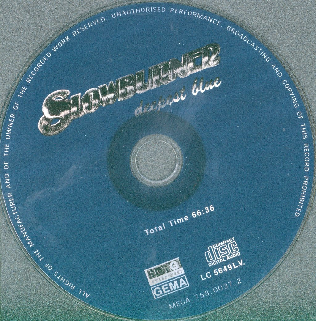 Slowburner - Deepest Blue - Cd
