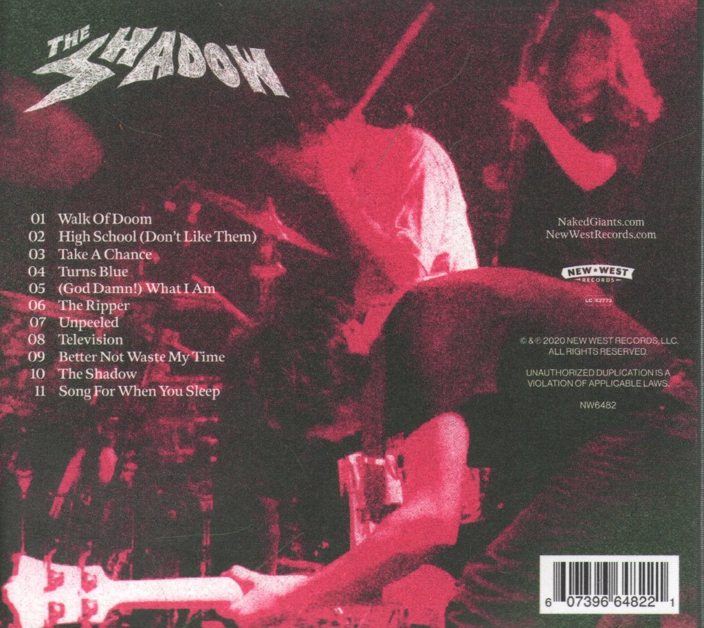 Naked Giants - Shadow - Cd