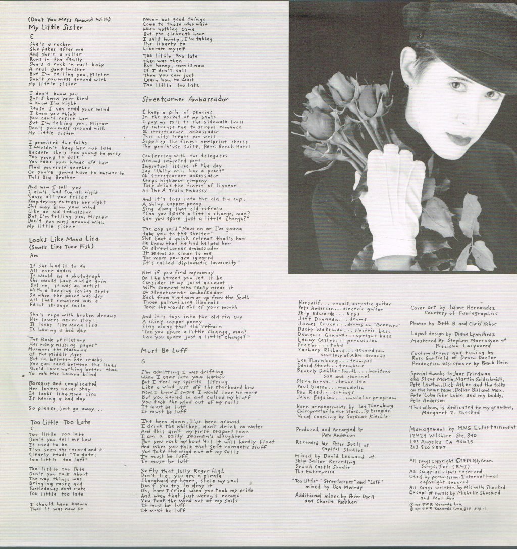 Michelle Shocked - Captain Swing - Lp
