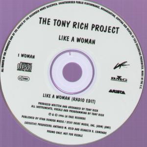 Tony Rich Project - Like A Woman - Cd