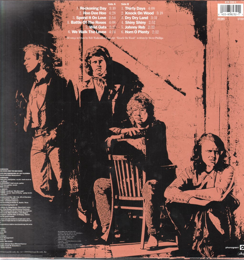 Rainmakers (80'S) - Good News And The Bad News - Lp