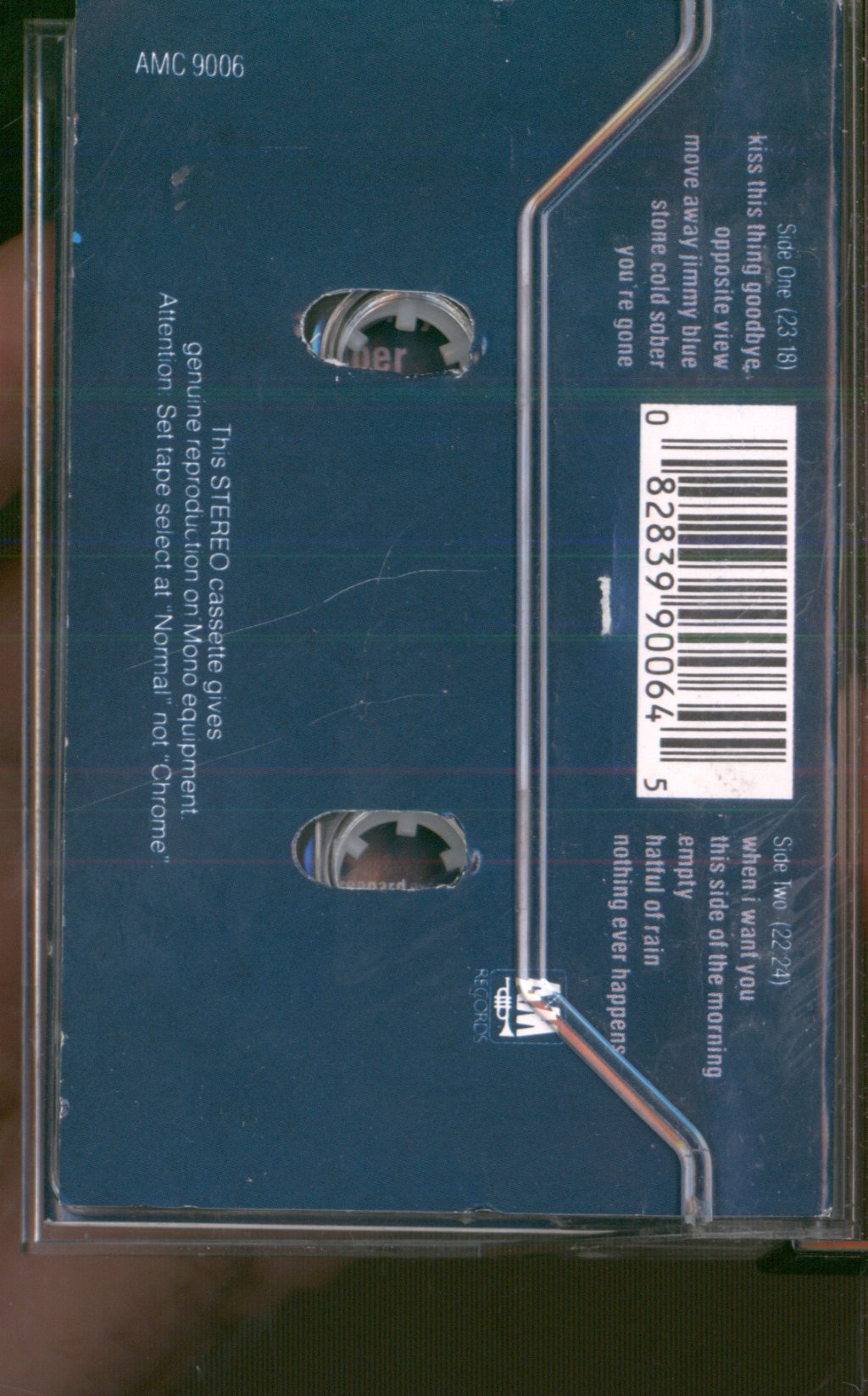 Del Amitri - Waking Hours - Cassette