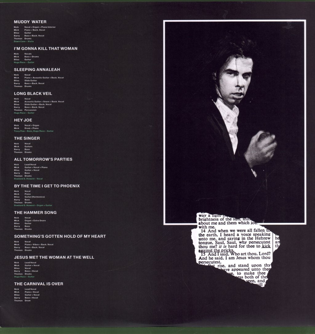 Nick Cave & The Bad Seeds - Kicking Against The Pricks - Lp