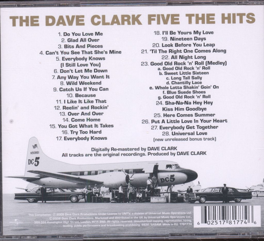 Dave Clark Five - Hits - Cd