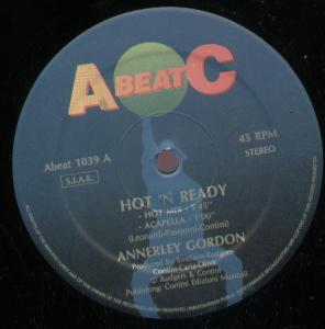 Annerley Gordon - Hot N Ready - 12 Inch