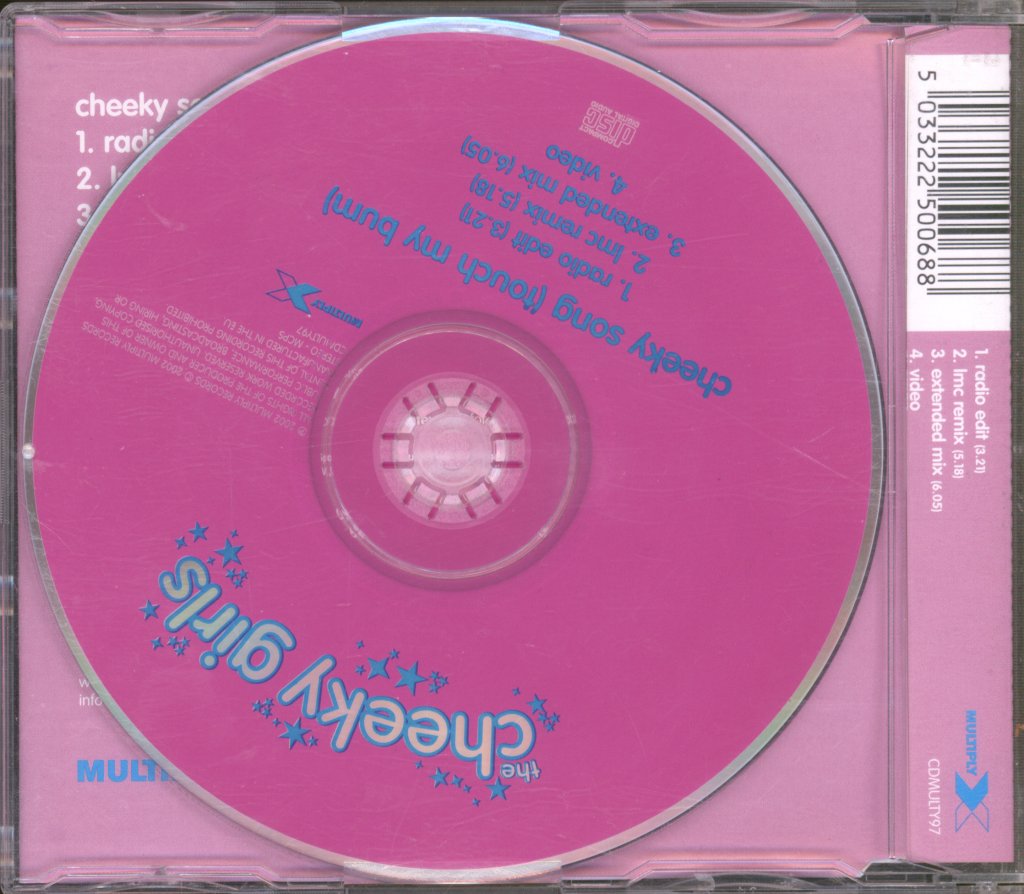 Cheeky Girls - Cheeky Song (Touch My Bum) - Cd