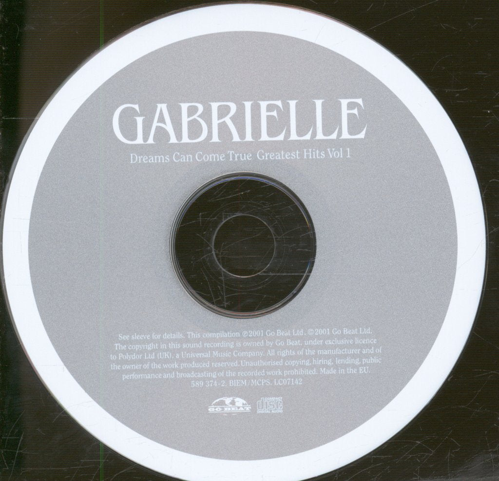 Gabrielle - Dreams Can Come True - Greatest Hits Vol 1 - Cd