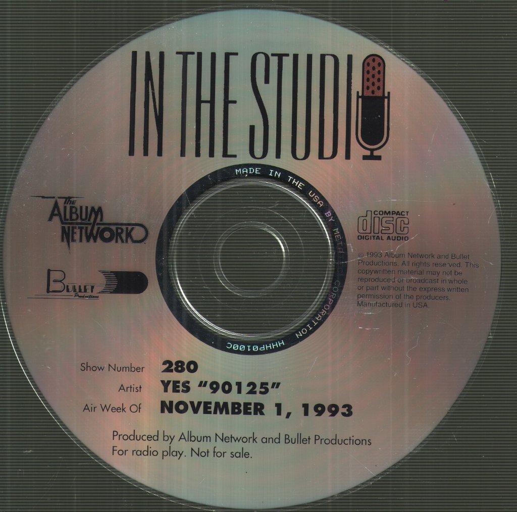 Yes - In The Studio - 90125 - Cd