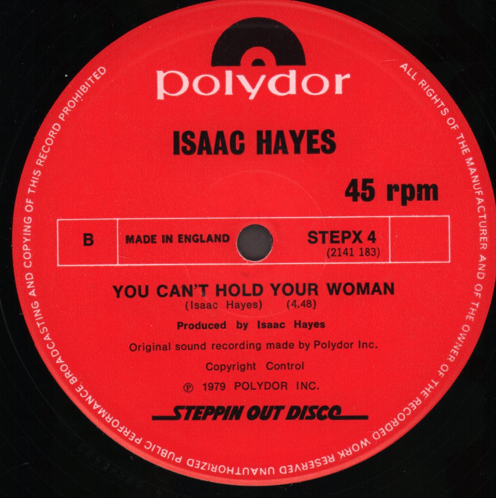 Isaac Hayes - Don't Let Go - 12 Inch