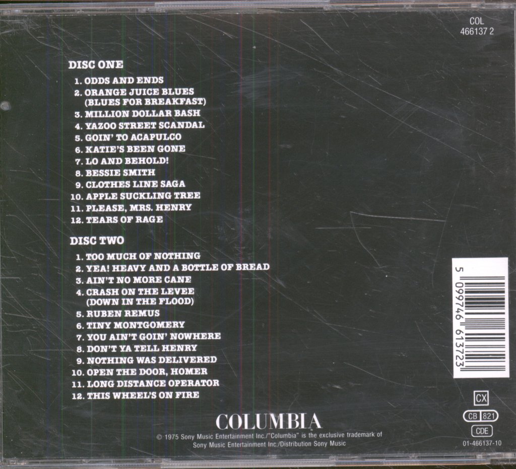 Bob Dylan and The Band - Basement Tapes - Double Cd