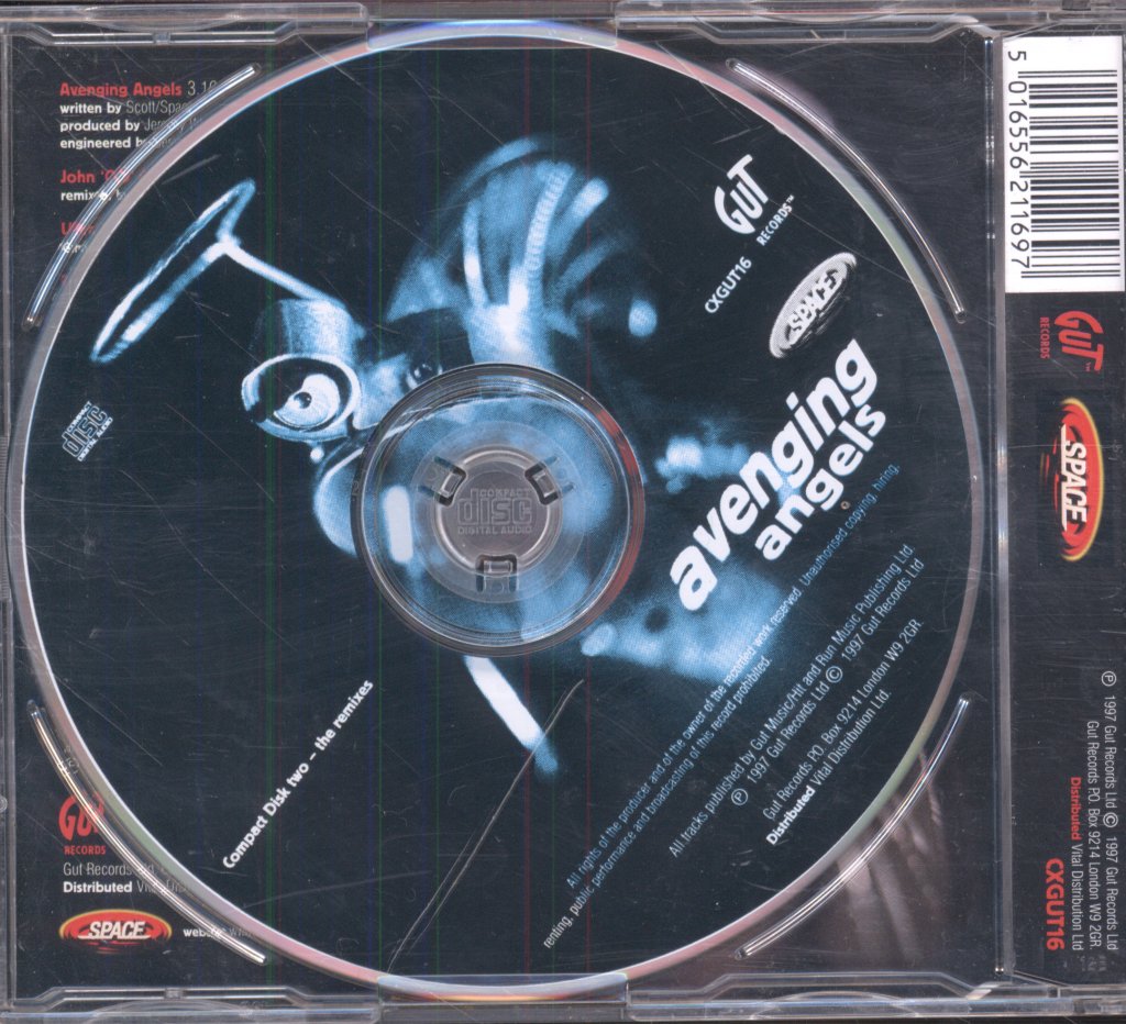 Space (Late 90'S Group) - Avenging Angels - Cd