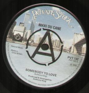 Nikki Du Cane - Somebody To Love - 7 Inch