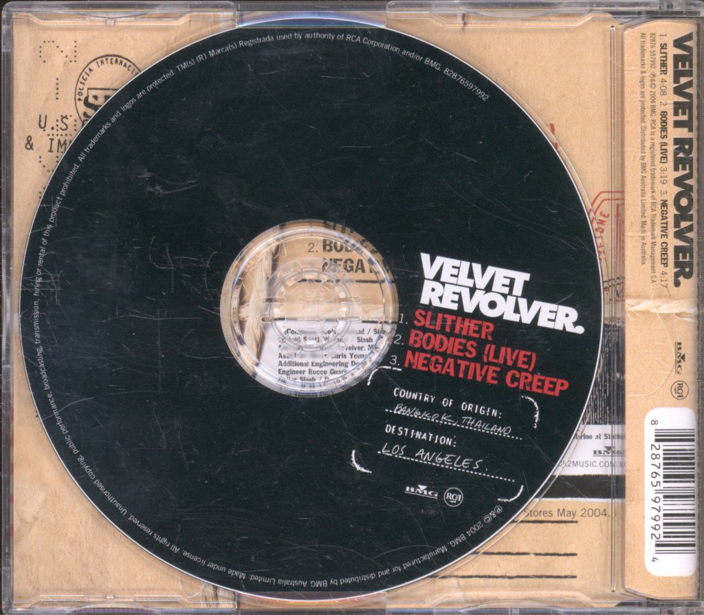 Velvet Revolver - Slither - Cd