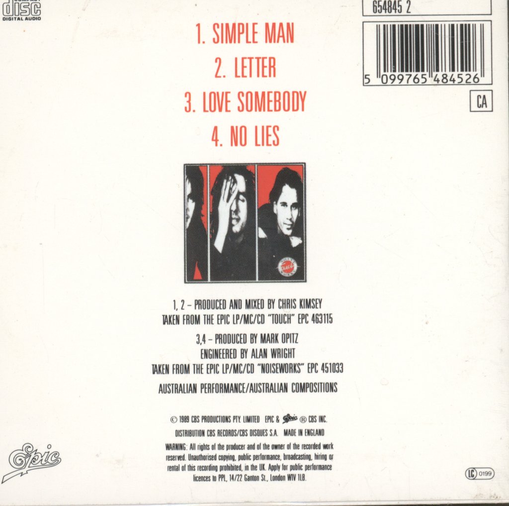 Noiseworks - Simple Man - Cd