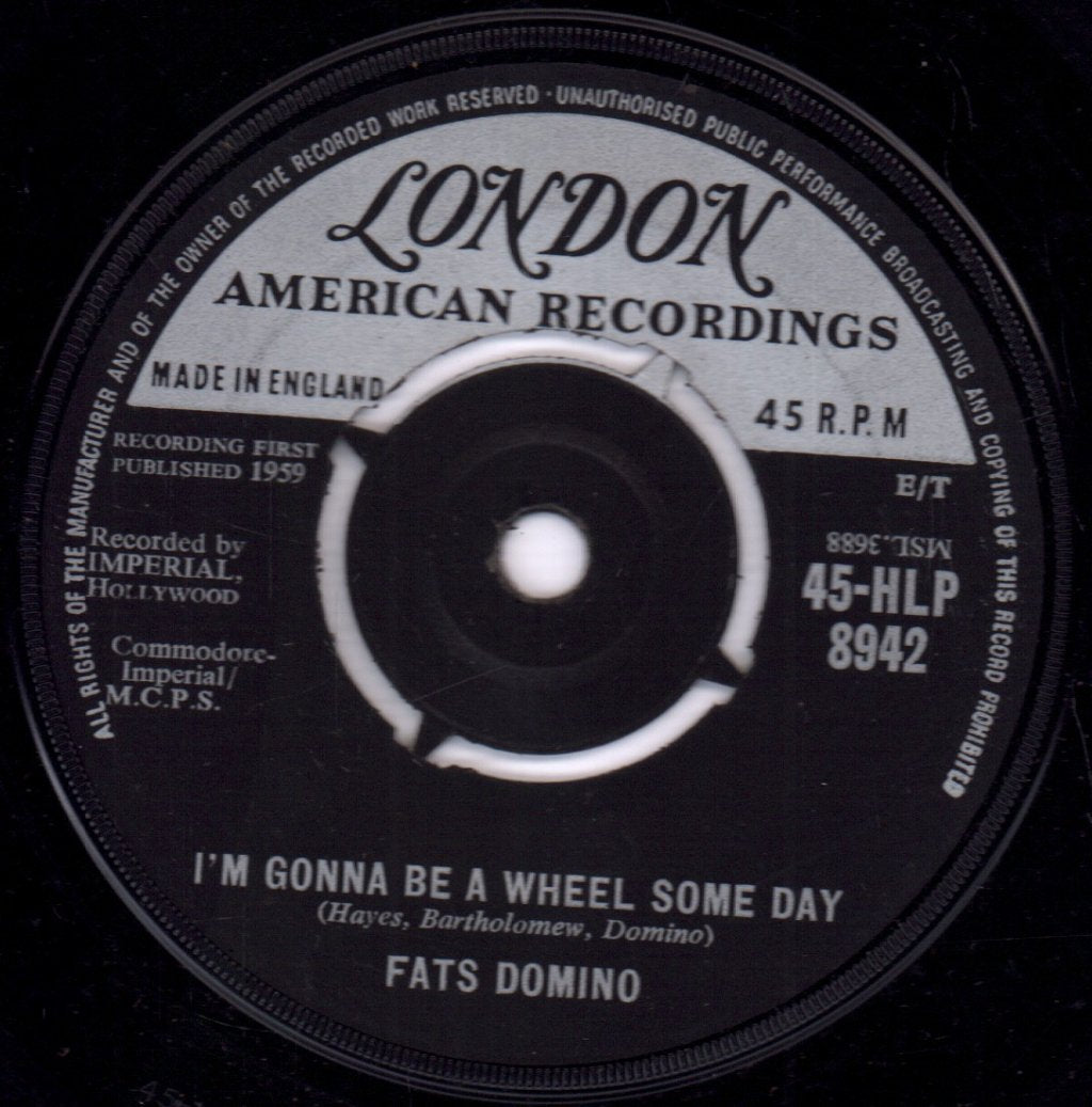 Fats Domino - I Want To Walk You Home - 7 Inch