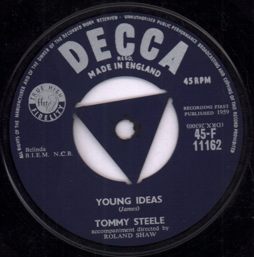 Tommy Steele - You Were Mine - 7 Inch