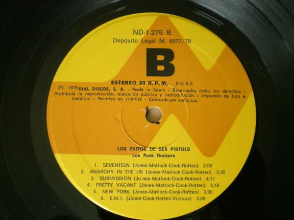 Los Punk Rockers - Los Exitos De Sex Pistols - Lp