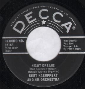 Bert Kaempfert - Talk - 7 Inch