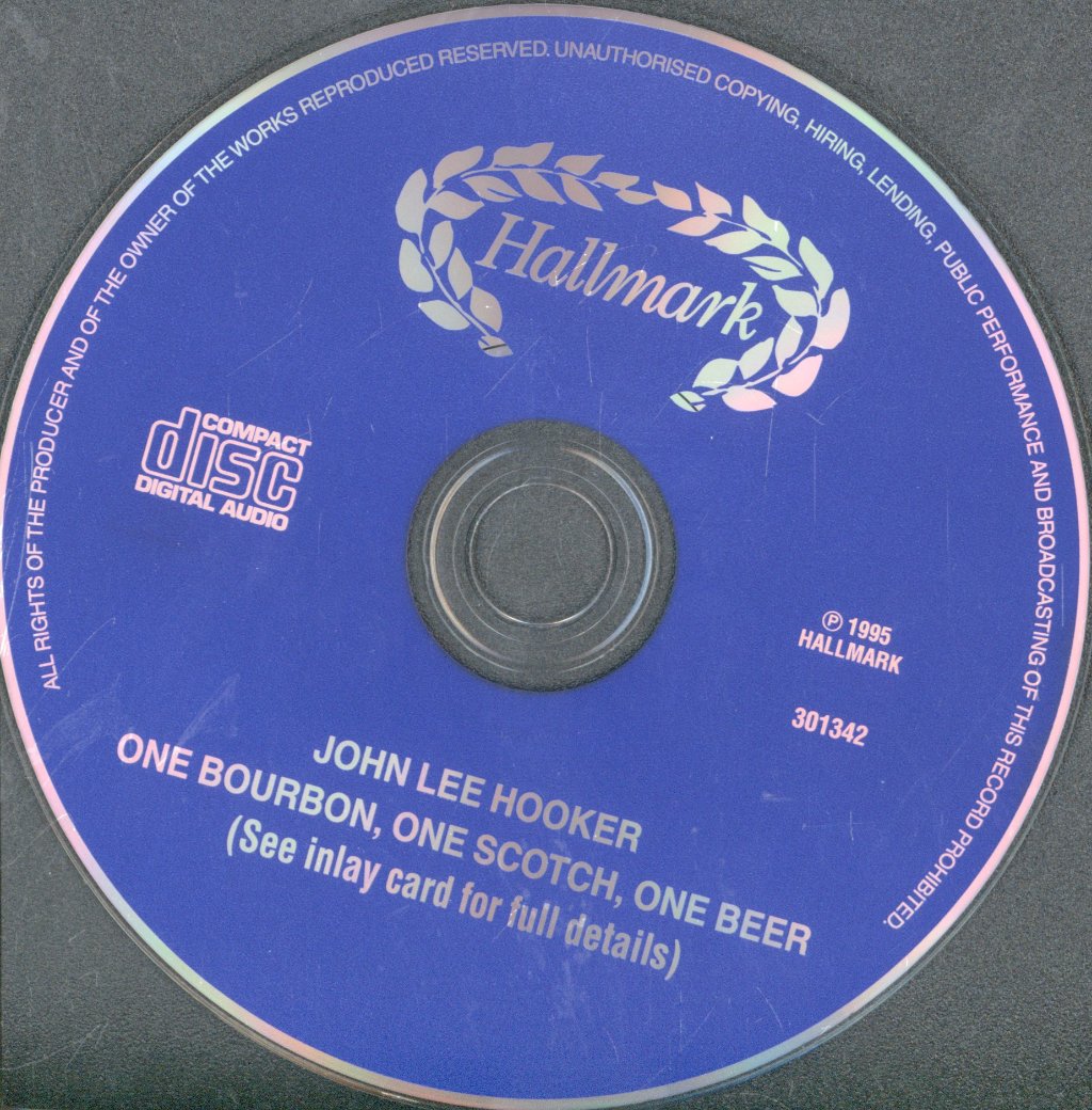 John Lee Hooker - One Bourbon, One Scotch, One Beer - Cd