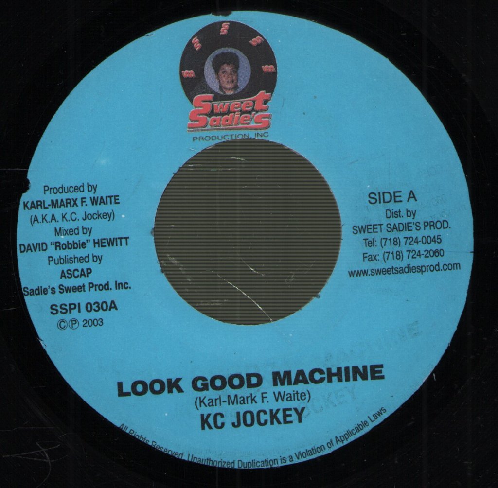 Sizzla / K.C. Jockey - Smiling Faces / Look Good Machine - 7 Inch