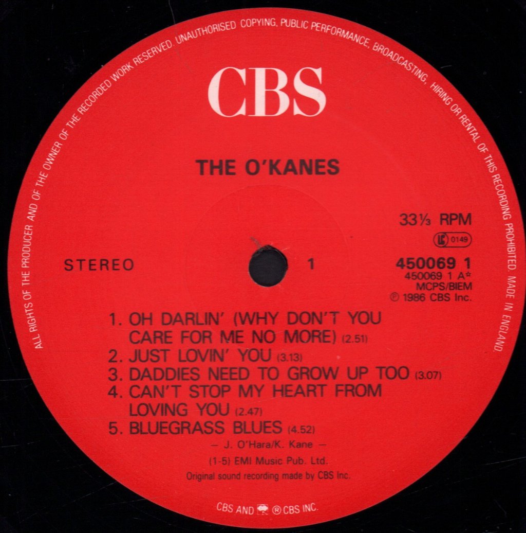 O'kanes - O'kanes - Lp