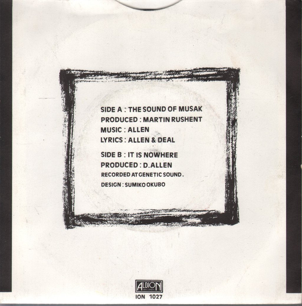 Allen Chaney - Sound Of Musak - 7 Inch