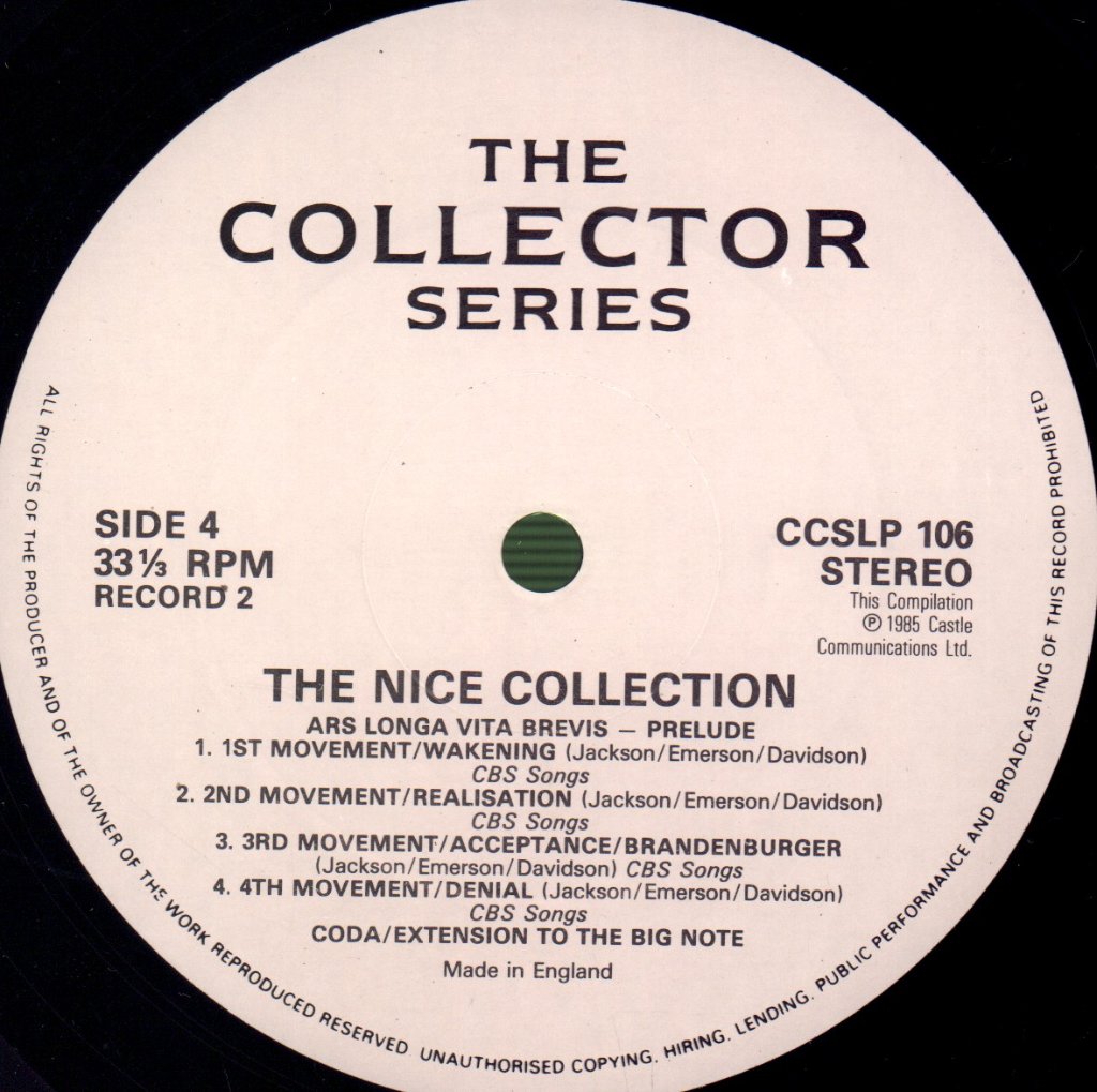 Nice - Collection - Double Lp