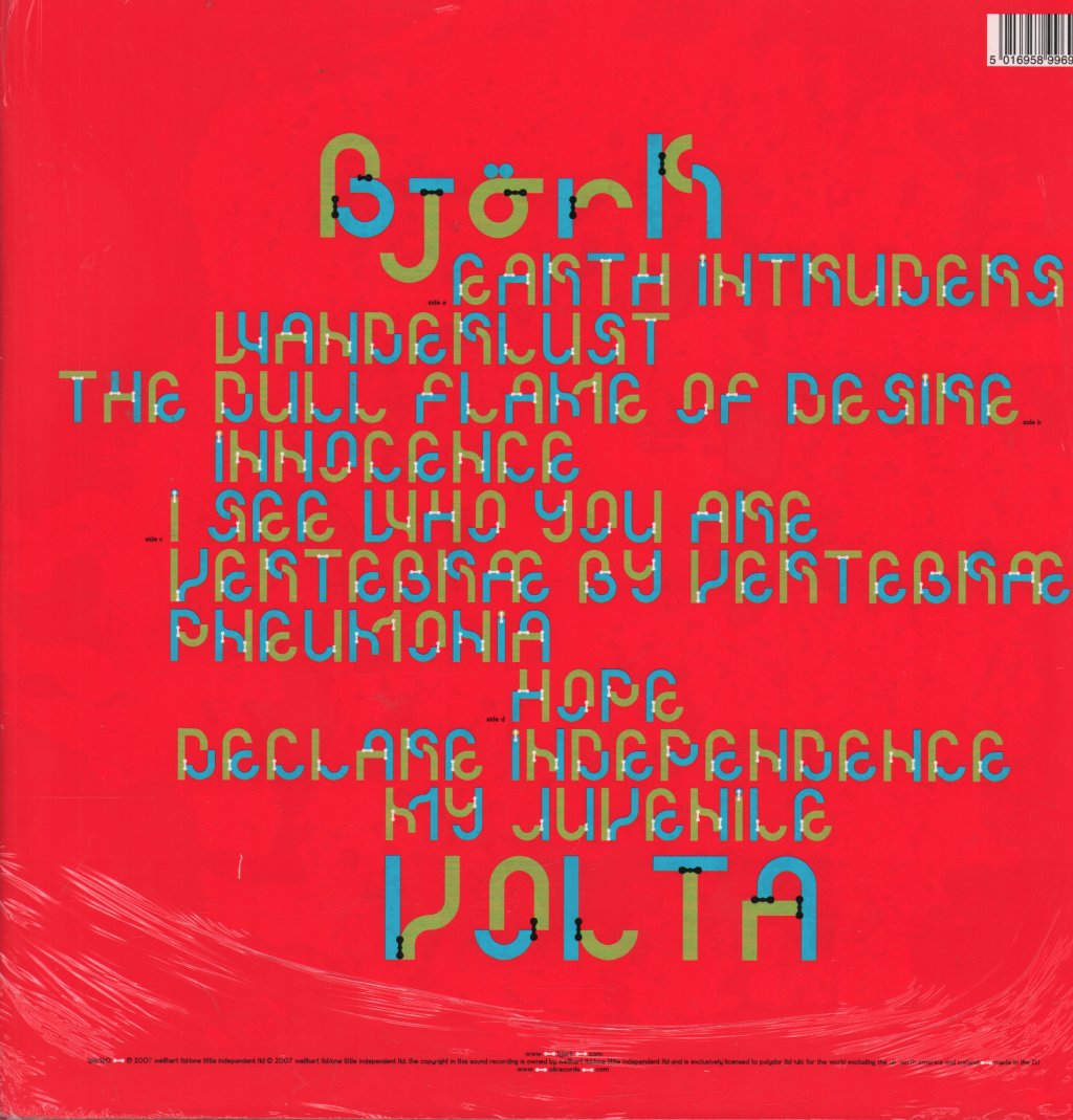 Bjork - Volta - Double Lp