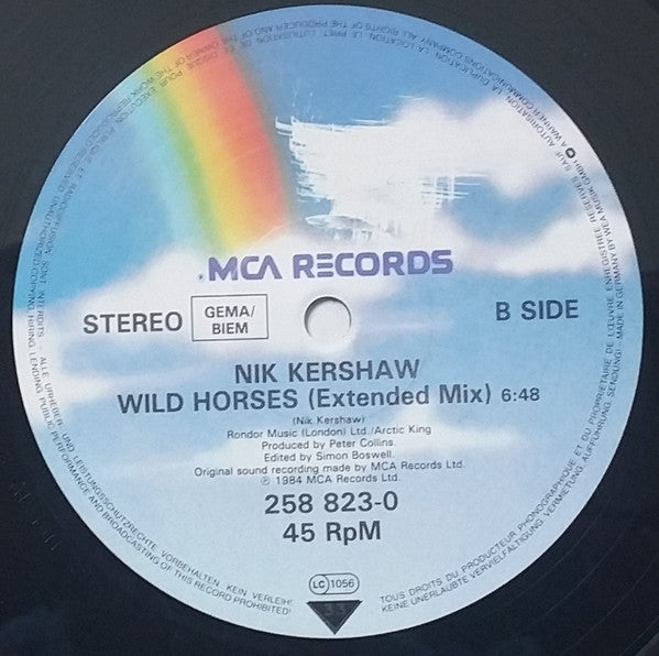 Nik Kershaw - When A Heart Beats - 12 Inch