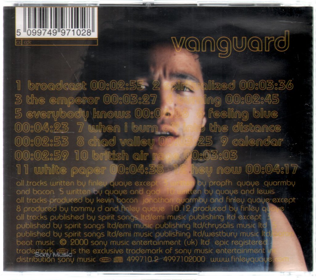 Finley Quaye - Vanguard - Cd