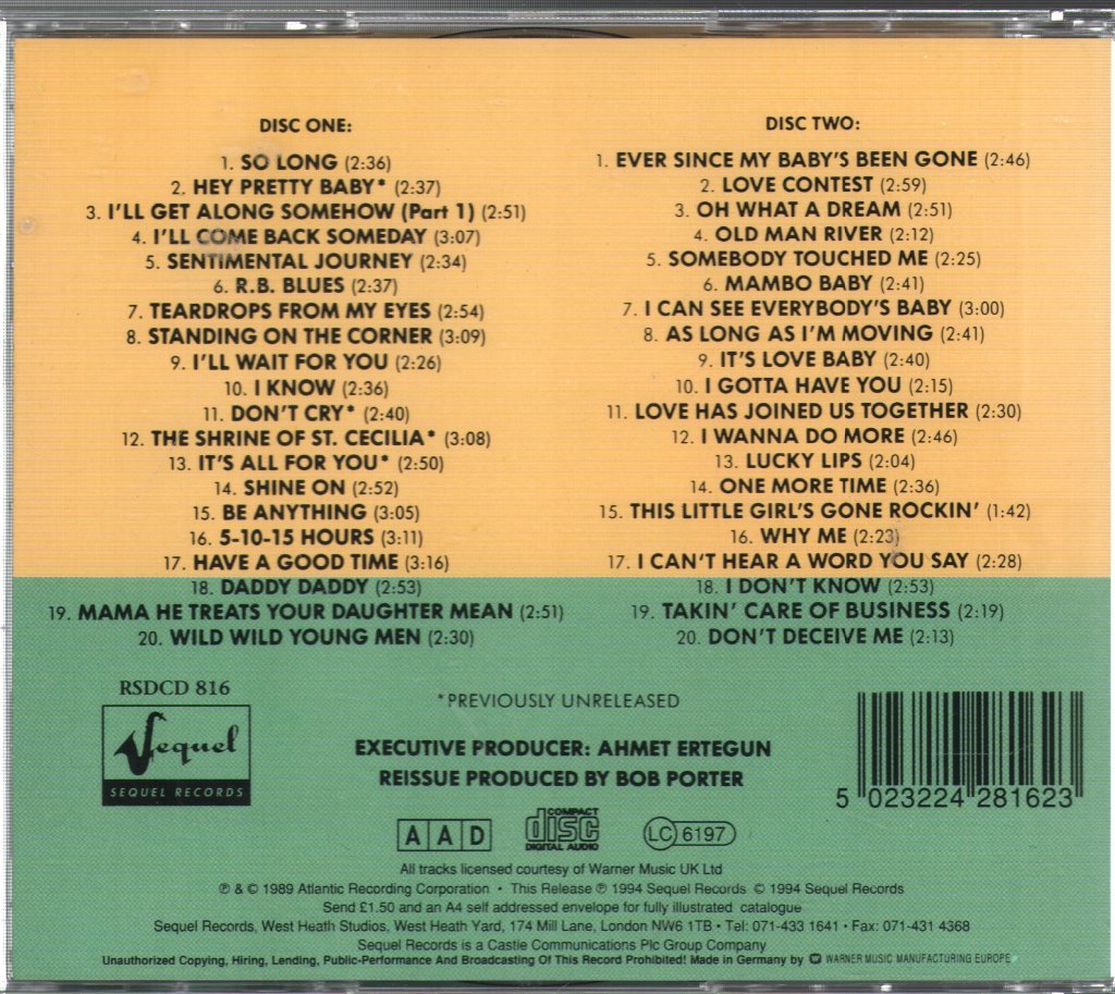 Ruth Brown - Miss Rhythm (Greatest Hits And More) - Double Cd