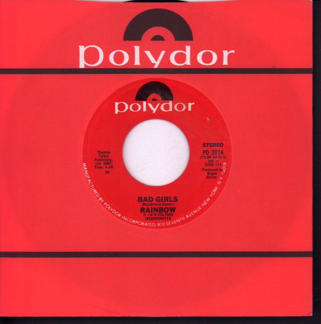 Rainbow (Rock/Metal Group) - Since You Been Gone - 7 Inch