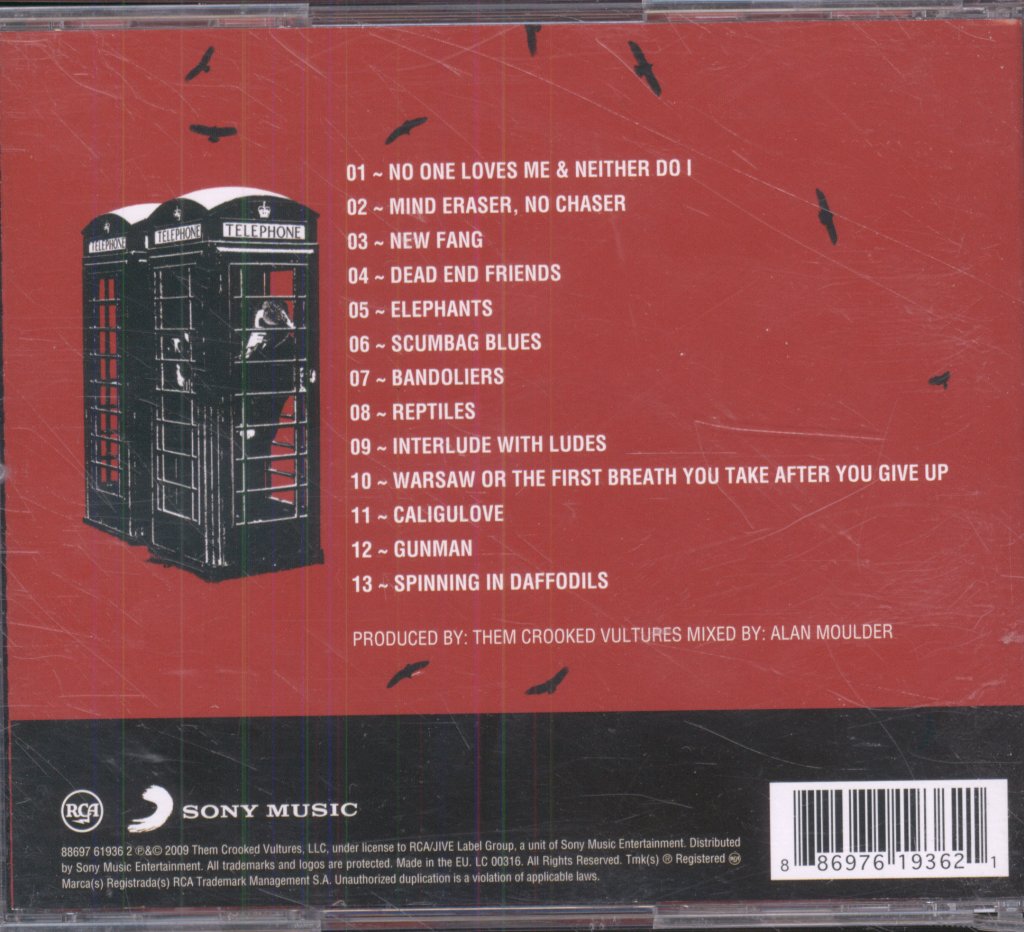 Them Crooked Vultures - Them Crooked Vultures - Cd