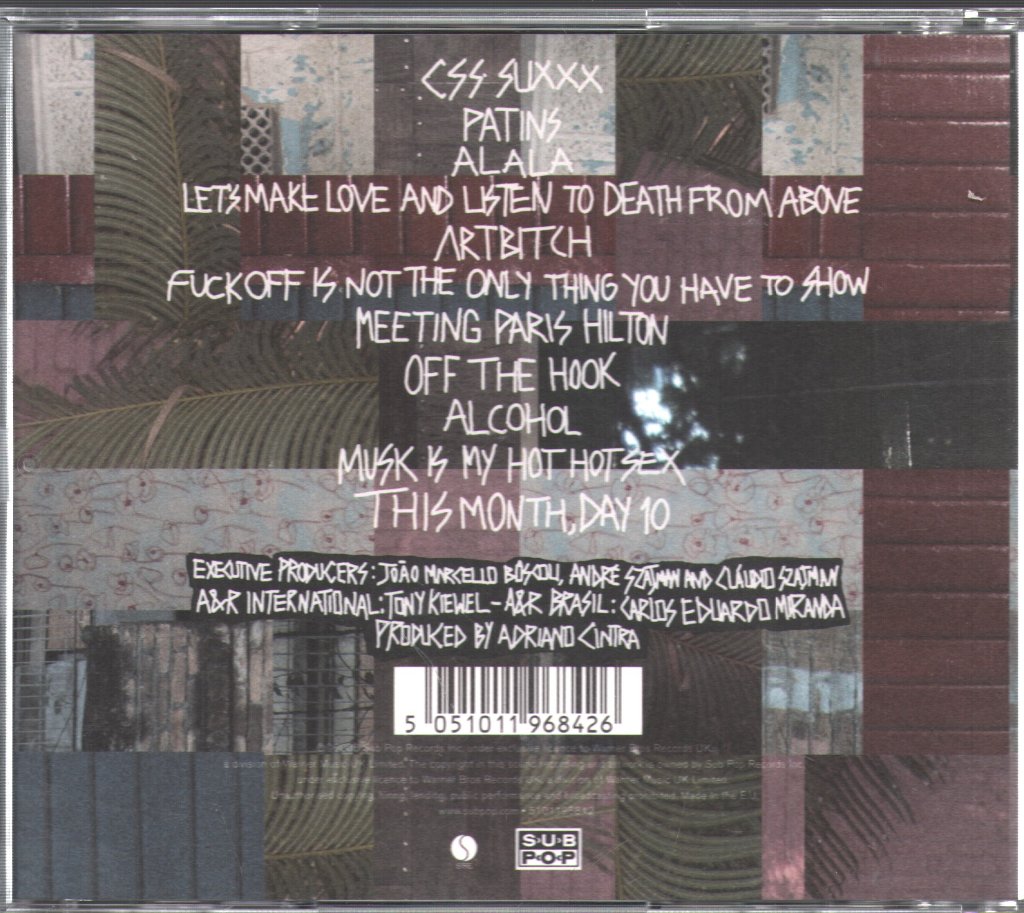 Css - Cansei De Ser Sexy - Cd