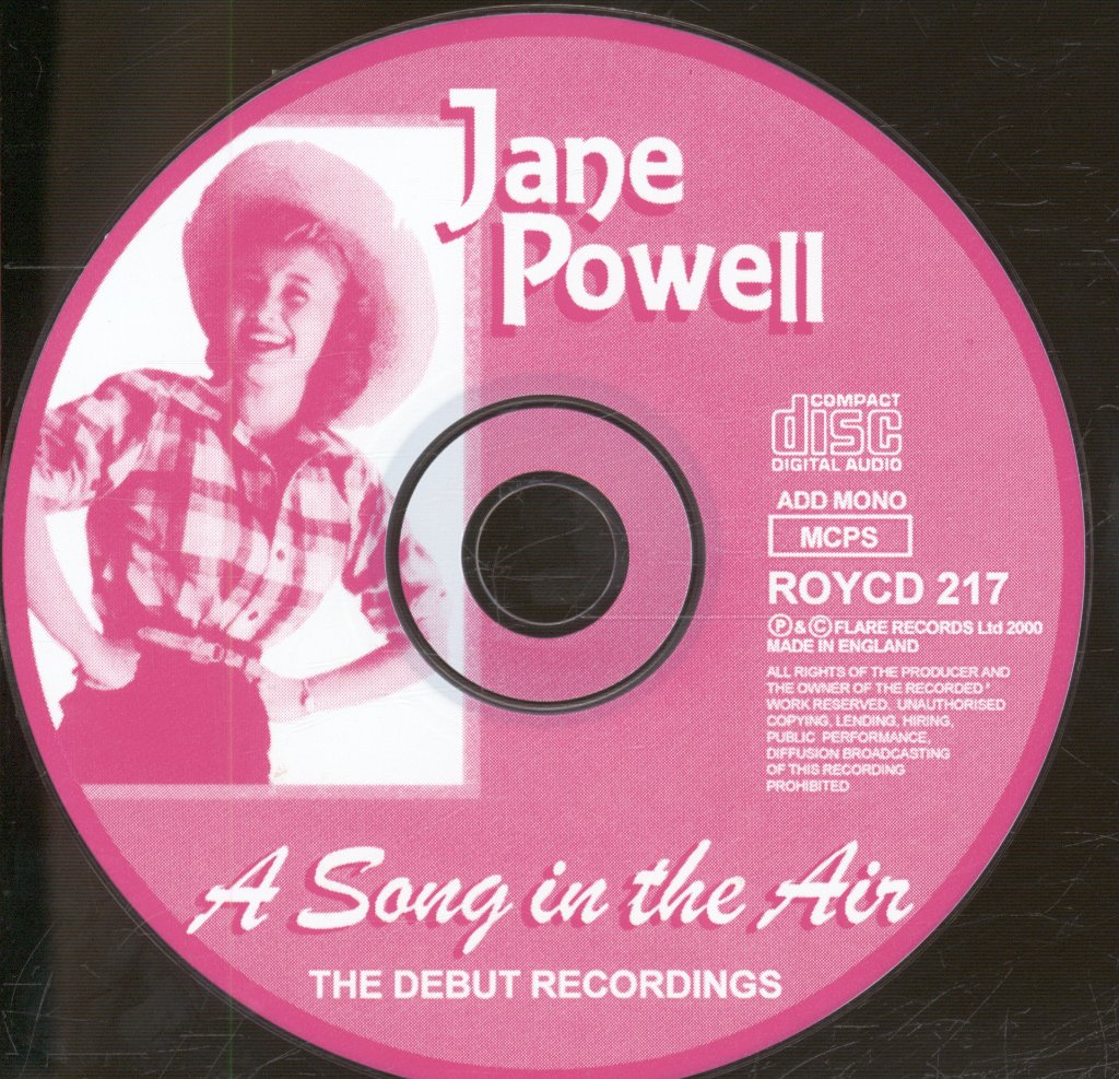 Jane Powell - A Song In The Air: The Debut Recordings - Cd
