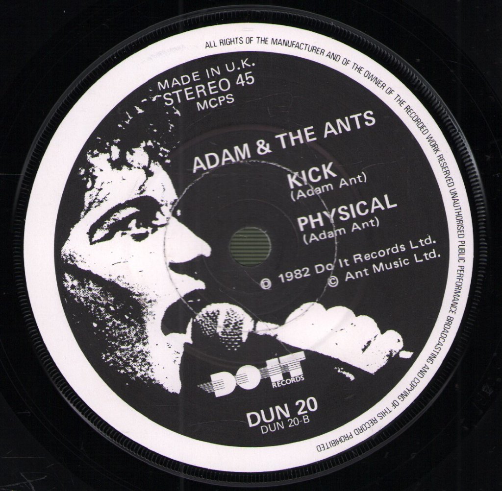Adam And The Ants - B-Sides - 7 Inch