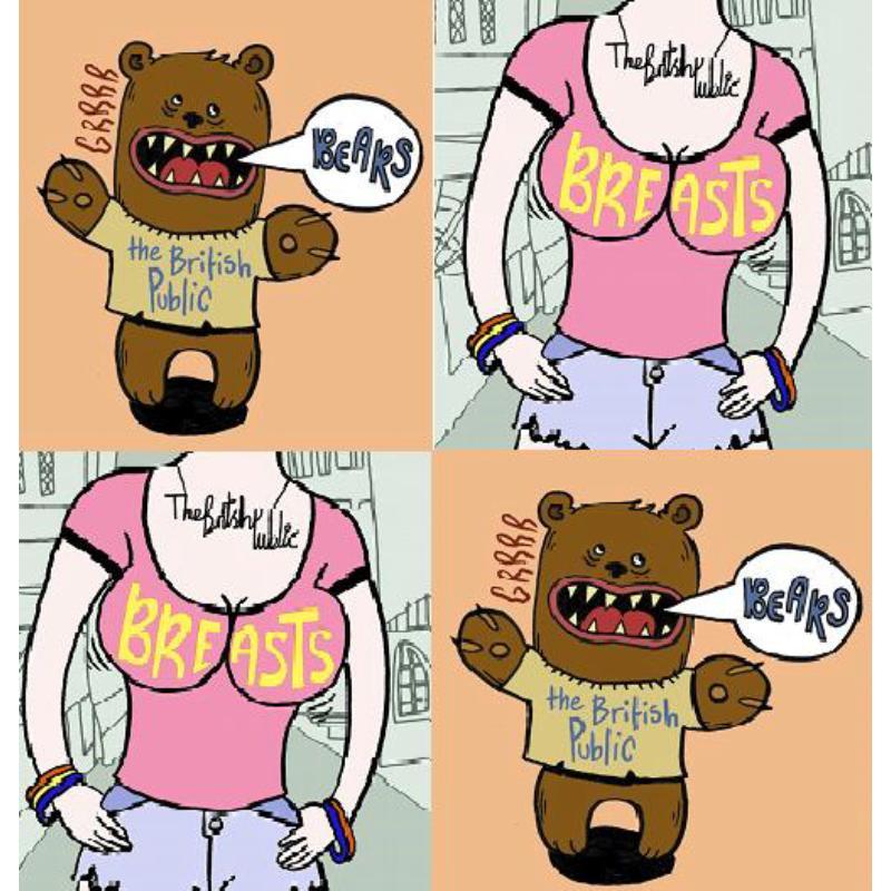 British Public - Bears / Breasts - 7 Inch