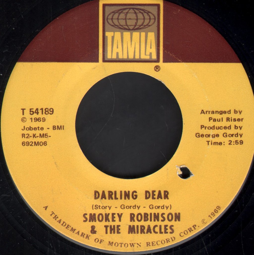 Smokey Robinson And The Miracles - Point It Out - 7 Inch