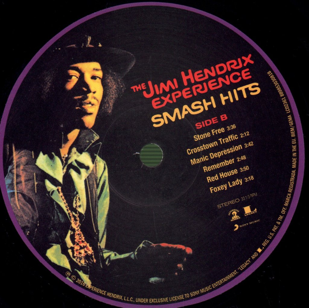 Jimi Hendrix Experience - Smash Hits - Lp