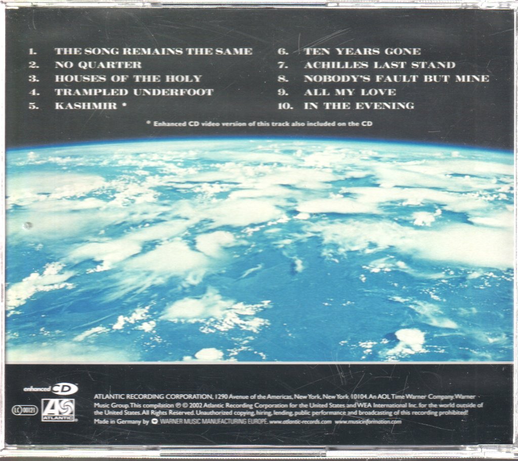Led Zeppelin - Latter Days: The Best Of Led Zeppelin Volume Two - Cd
