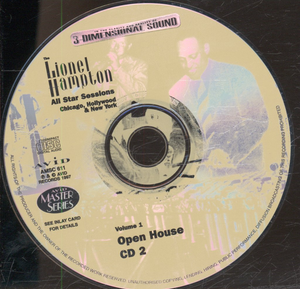 Lionel Hampton - Lionel Hampton All Star Sessions, Volume 1, Open House - Double Cd
