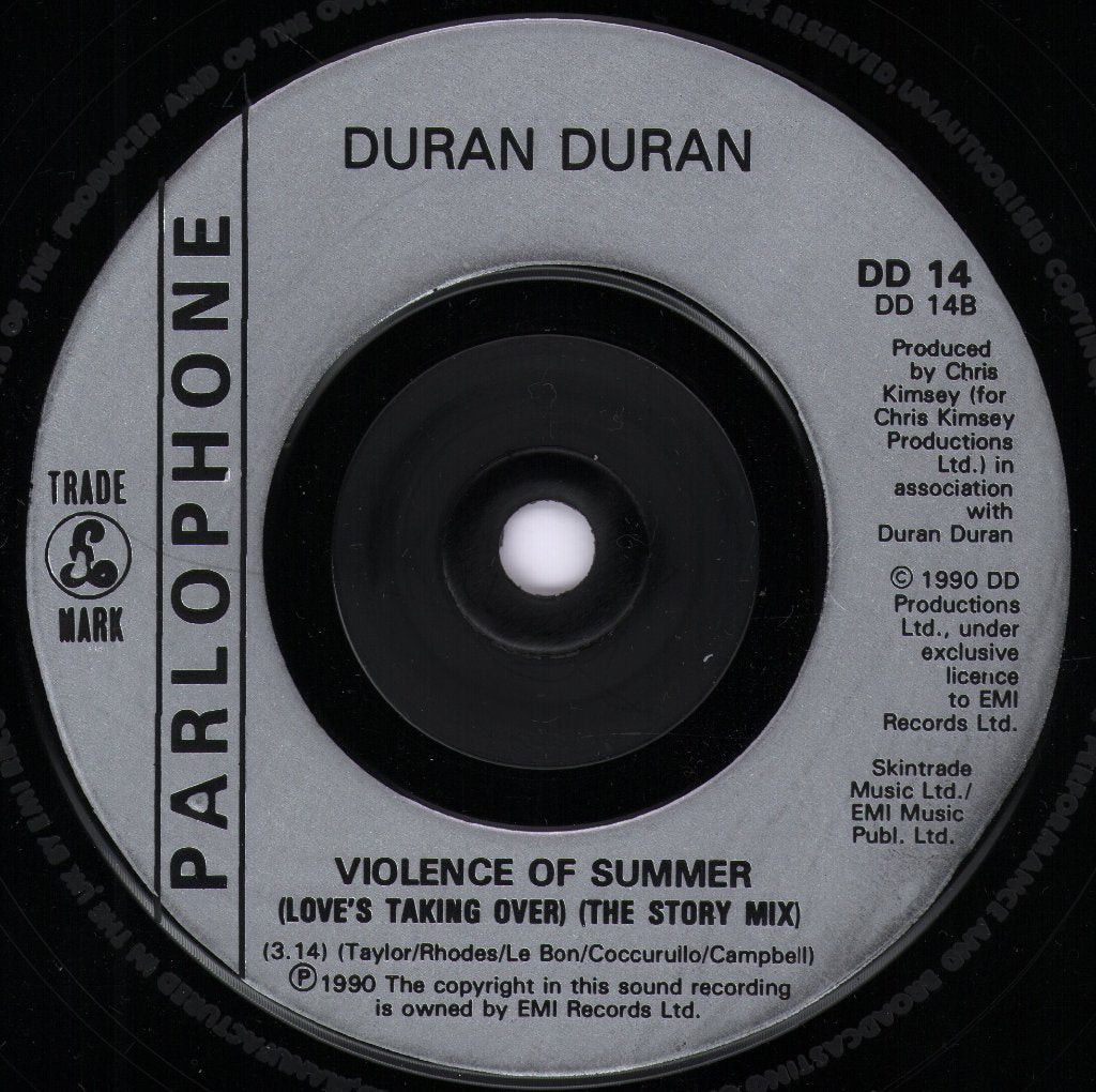 Duran Duran - Violence Of Summer - 7 Inch
