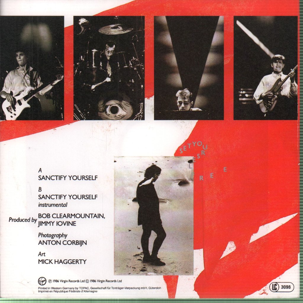 Simple Minds - Sanctify Yourself - 7 Inch
