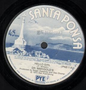 Dr Marigold's - Hello Girl - 7 Inch