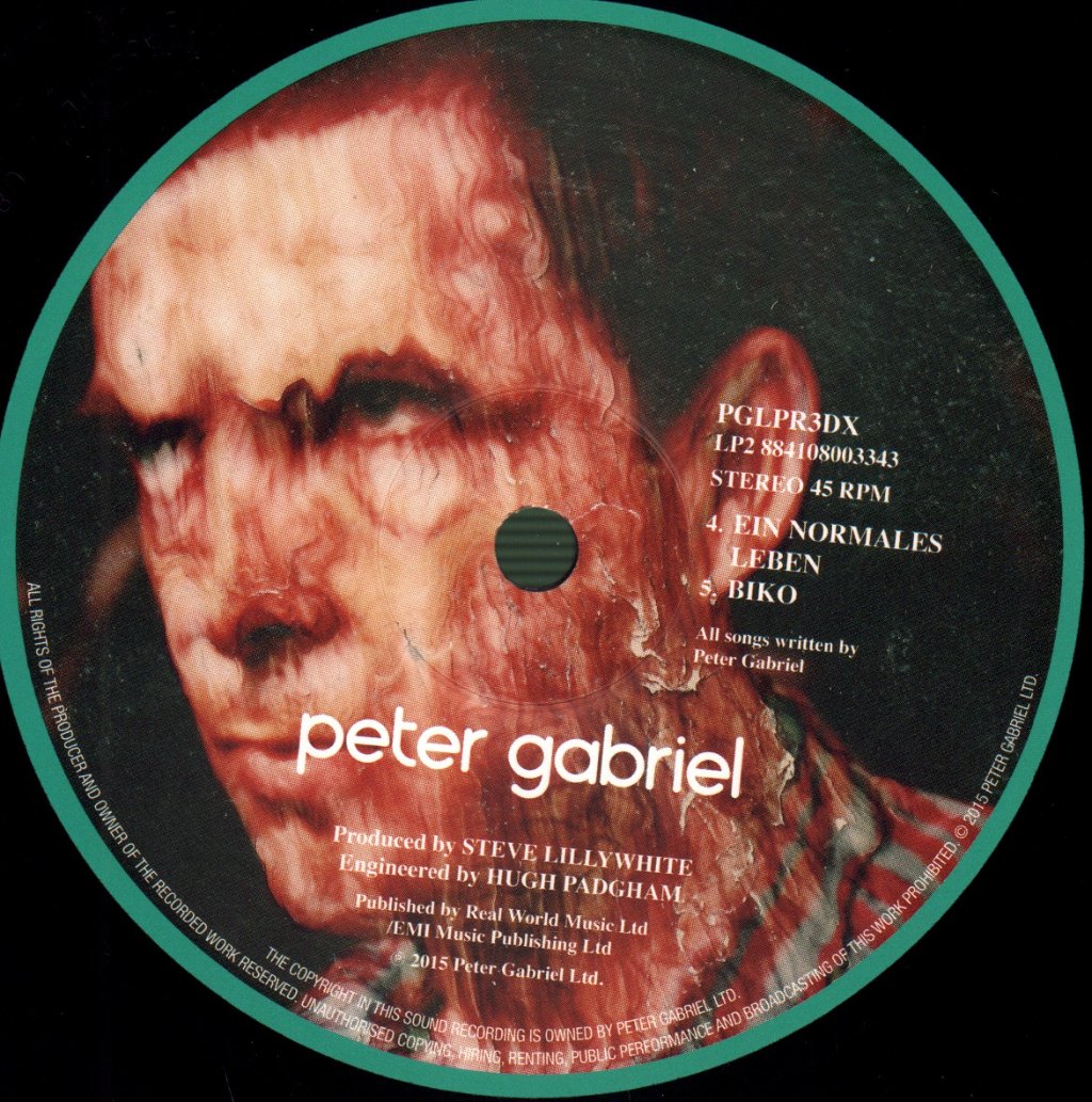 Peter Gabriel - Ein Deutsches Album - Double Lp