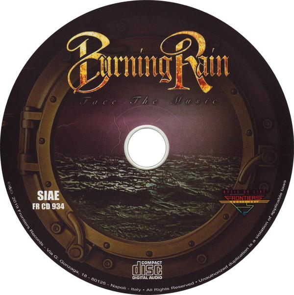 Burning Rain - Face The Music - Cd