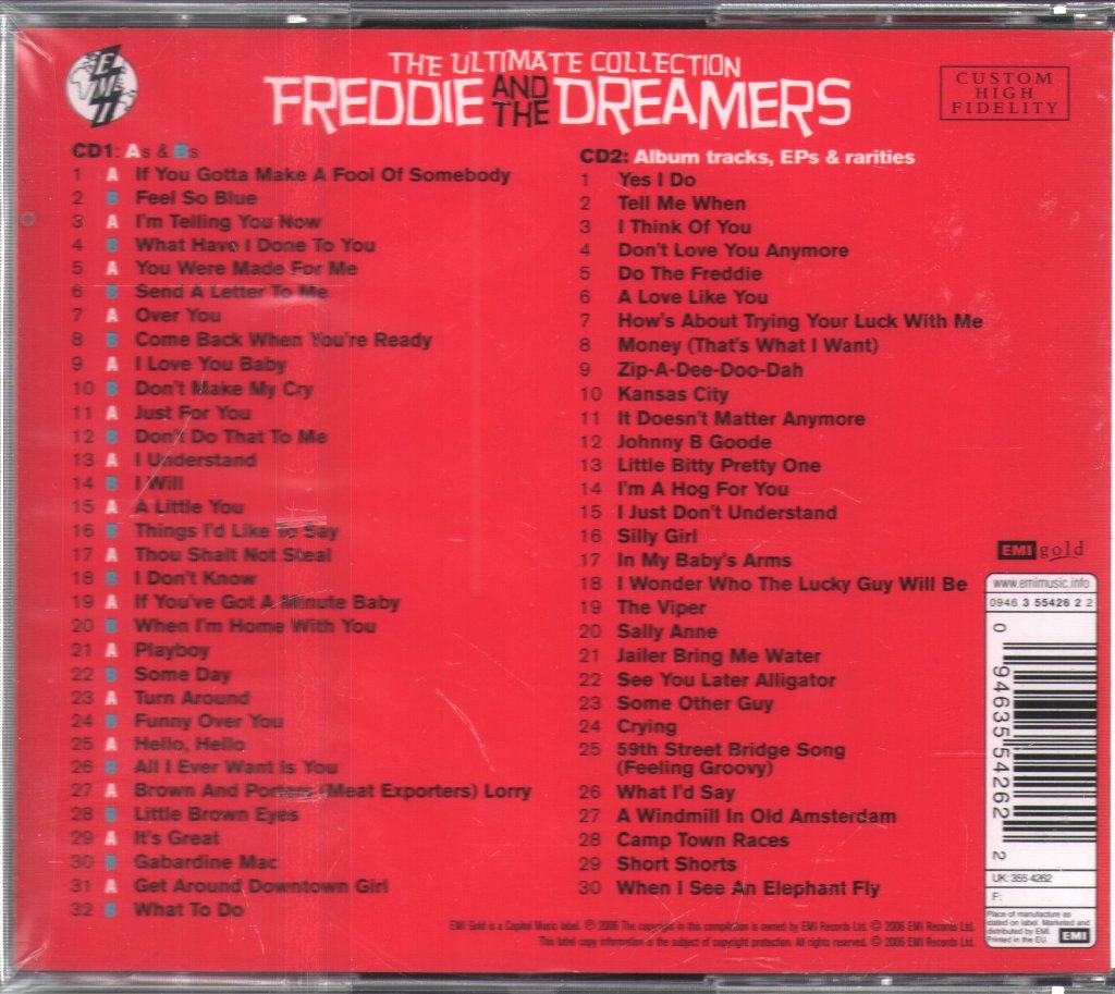 Freddie & The Dreamers - Ultimate Collection - Double Cd