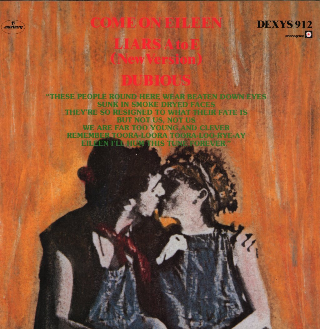 Dexys Midnight Runners - Come On Eileen - 12 Inch